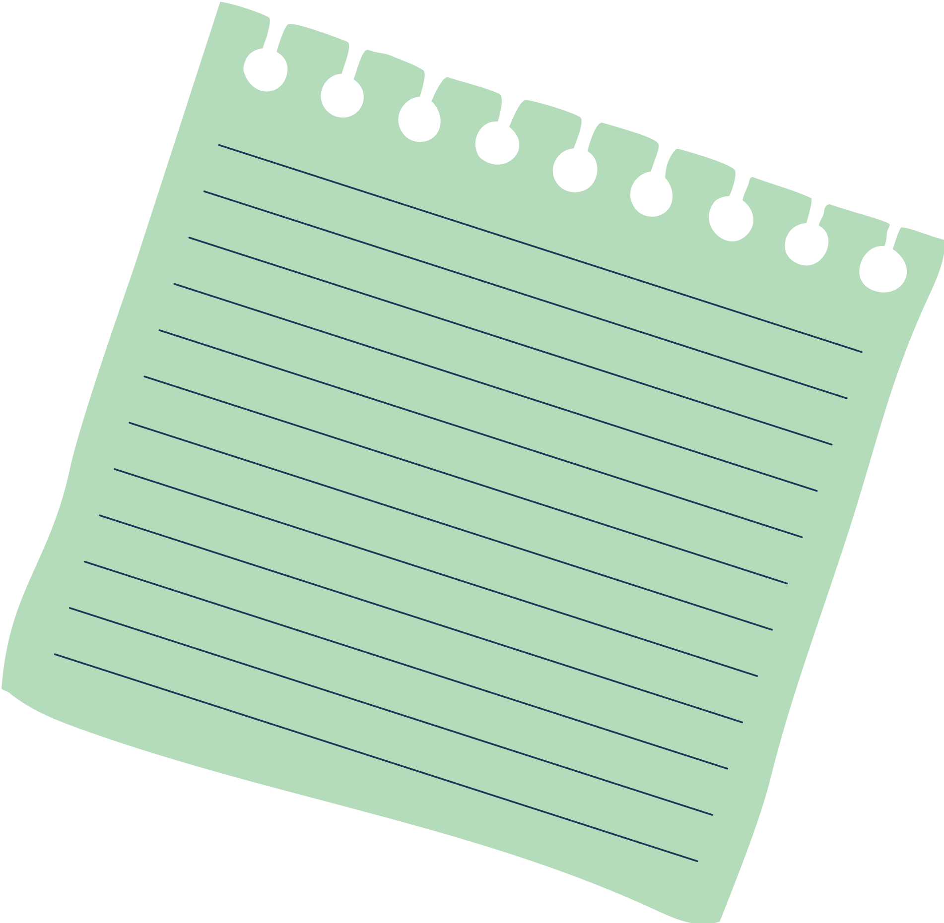 Paper Green Flair